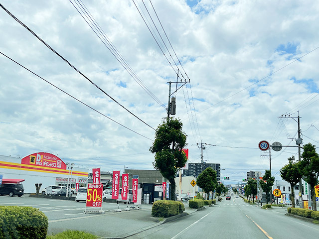 合志方面から1