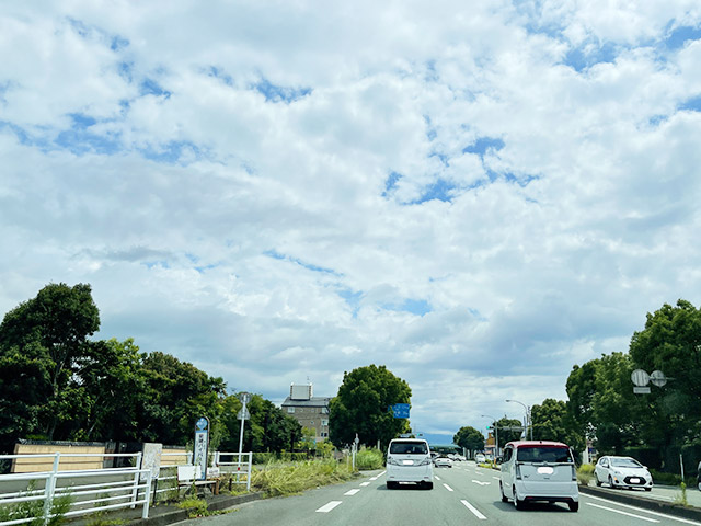 合志方面から8